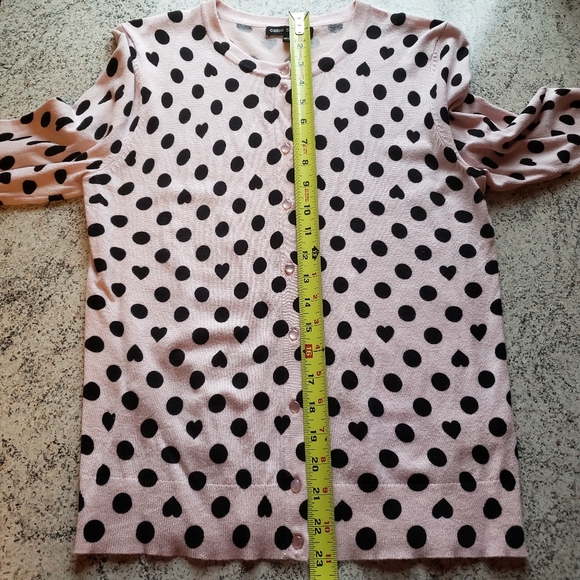 Cable & Gauge Hearts and Polka Dots Sweater - Picture 8 of 11